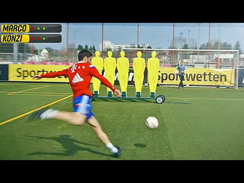 FC Bayern vs freekickerz • Free Kick Challenge