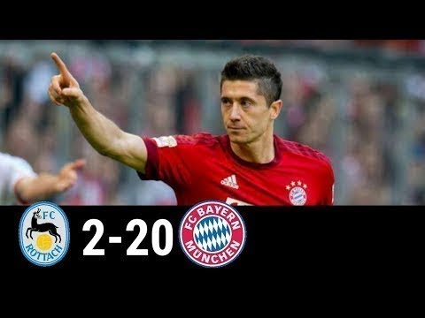 Rottach Egern vs Bayern Munich 2-20 All Goals & Highlights 08/09/2018 HD