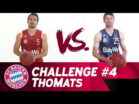 ThoMats #4 | Basketball Challenge | Müller vs. Hummels