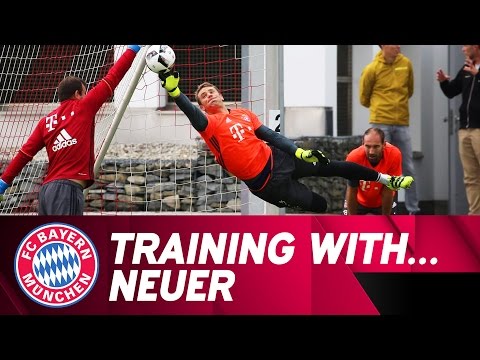 Training with Manuel Neuer | FC Bayern