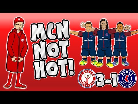?MCN NOT HOT? Bayern vs PSG 3-1 (Parody Goals Highlights Champions League 2017)