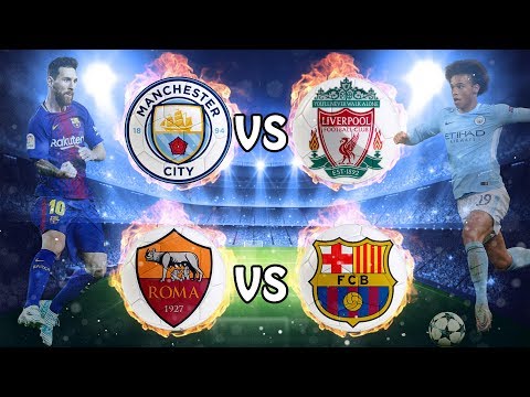 CHAMPIONS LEAGUE LIVE – VIERTELFINALE – Konferenz | Man City vs Liverpool + Rom vs Barcelona