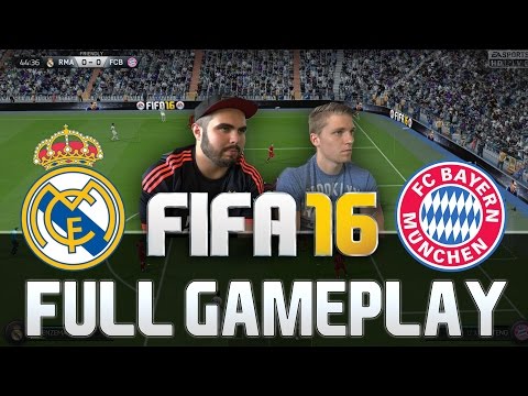 FIFA 16 REAL MADRID VS BAYERN MÜNCHEN FULL GAMEPLAY [HD+ 60FPS PS4 / XBOX ONE]