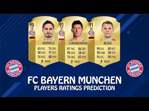FIFA 19 | FC BAYERN MUNCHEN PLAYERS RATINGS PREDICTION | w/ Lewandowski, Neuer & Hummels