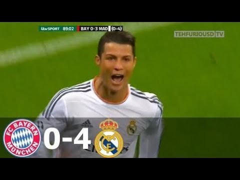 Bayern Munich vs Real Madrid 0-4 Goals and Highlights with English Commentary (UCL) 2013-14 HD 720p