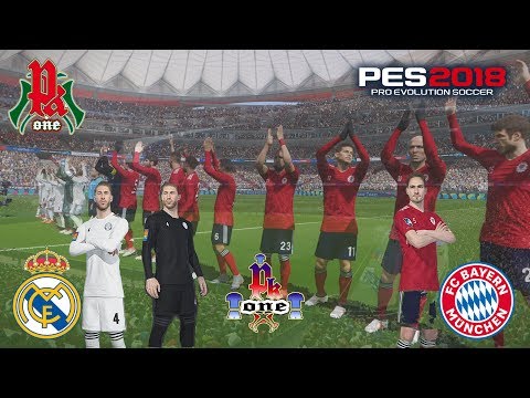 BAYERN & REAL MADRID KITS 18/19 PES 2018