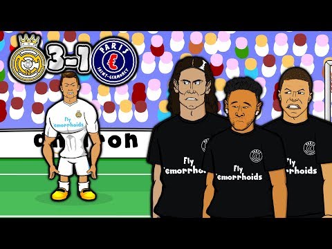 ?MCN – BAD BROMANCE!? 3-1 Real Madrid vs PSG (Champions League 2018 Goals Highlights Parody)