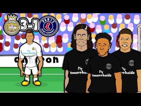 ?MCN – BAD BROMANCE!? 3-1 Real Madrid vs PSG (Champions League 2018 Goals Highlights Parody)