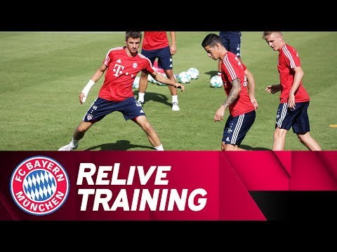 ReLive | First FC Bayern Training Session w/ James Rodríguez
