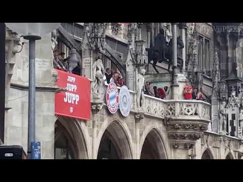 FC Bayern München Meisterfeier 2018: Jupp Heynckes Rede