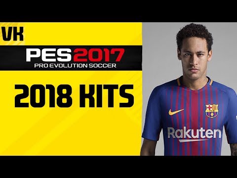 PES 2017: NEW 2017/2018 KITS (Barcelona, Manchester United, Bayern Munich + more!)