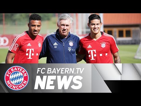 Superstar James begins training with Bayern