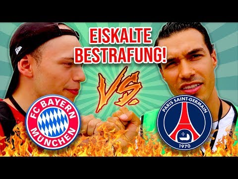 FC BAYERN vs PSG LIVE WETTE + BESTRAFUNG | FT. STRIKERS