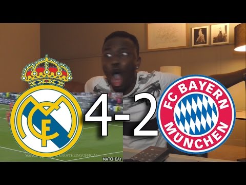 Real Madrid vs Bayern Munich 4-2 – All Goals & Highlights:Barcelona Fan Live Reactions
