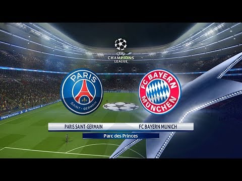 PES 2018 PSG Vs. Bayern Munich UCL Full Match Prediction