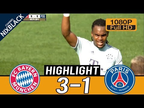 Bayern Munich 3-1 PSG All goals & Highlights Commentary (21/07/2018) FHD/1080P