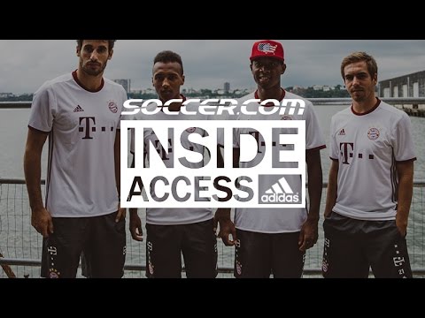 Bayern Munich Stars Reveal 2016/17 adidas Third Jersey