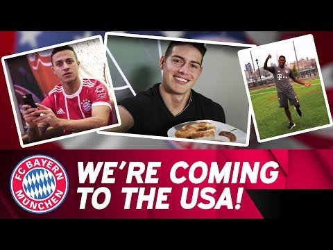 FC Bayern is coming to the USA! | Audi Summer Tour 2018