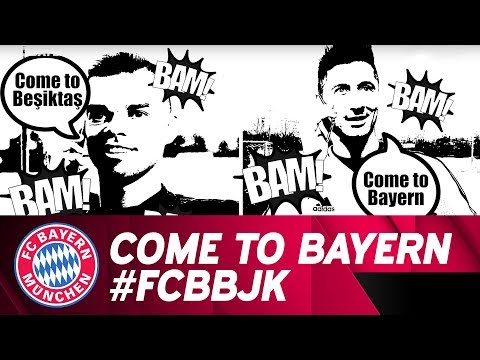 Lewandowski Rings Up Besiktas’ Pepe: Come to Bayern! | #FCBBJK