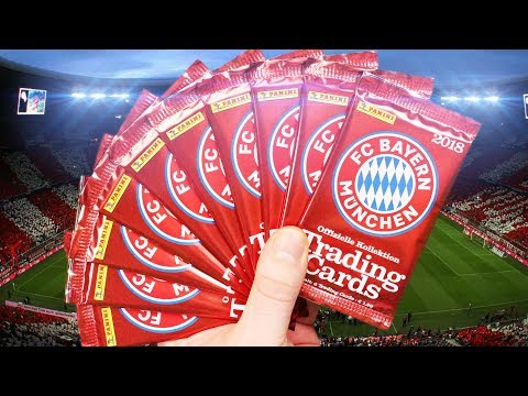 FC Bayern München 10 Booster auspacken | Trading Card Game 2018