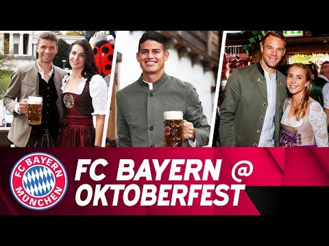 FC Bayern at Oktoberfest 2018
