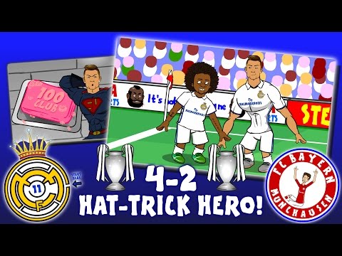 4-2! ?RONALDO is HAT-TRICK HERO? Real Madrid vs Bayern Munich (Parody Goals Highlights 2017)
