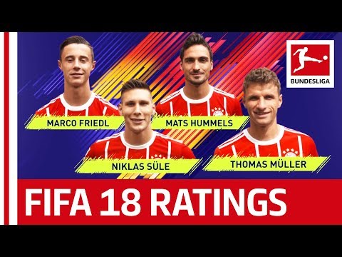 EA SPORTS FIFA 18 – FC Bayern München Players Rate Each Other: Müller, Hummels & More