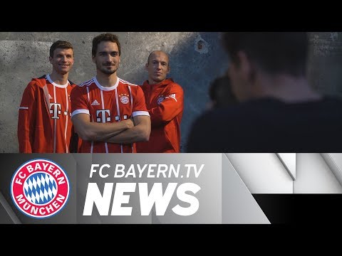 New home jersey for Bayern Munich