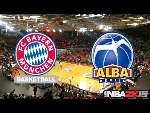 NBA 2K15 PC Gameplay » FC Bayern Basketball Vs Alba Berlin « Deutsch German | Full-HD