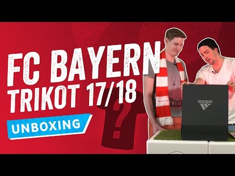 UNBOXING: Das neue Bayern-Trikot der Saison 2017/18 + BAYERN TRIKOT ZU GEWINNEN
