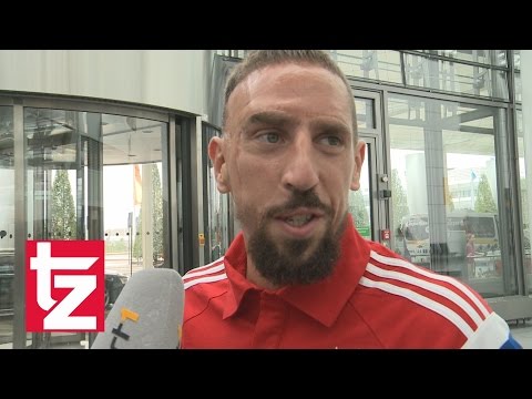 FC Bayern München: Franck Ribéry im Interview vor USA-Tour (30.07.2014)