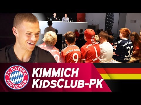 Joshua Kimmich beantwortet Kinderfragen ??? | FC Bayern KidsClub