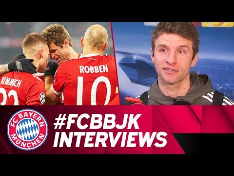 “Have to be ready!” Müller, Lewandowski, Robben & Ulreich Following Besiktas Victory