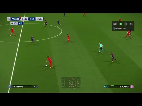 PSG VS. BAYERN MÜNCHEN FULL MATCH PES 2018 UEFA Champions League Gameplay HD
