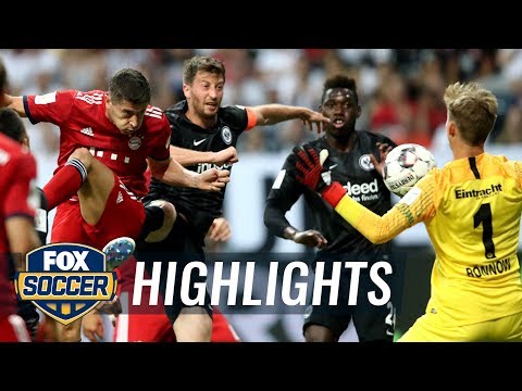 Robert Lewandowski heads back-to-back goals for Bayern Munich | 2018 DFL-Supercup Highlights