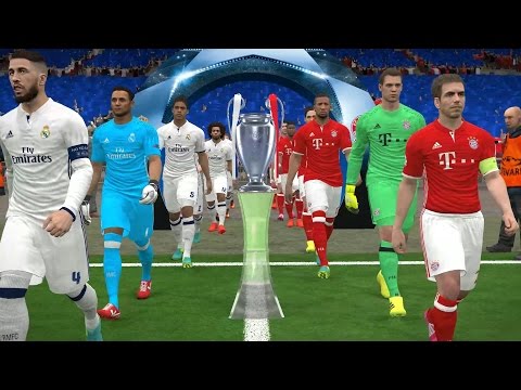 PES 2017 UEFA Champions League Final † Bayern München vs Real Madrid Gameplay