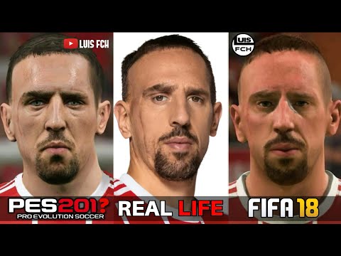 FIFA 18 vs PES 2018 | FACES COMPARISON | FC BAYERN MÜNCHEN | LuisFCH