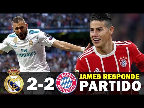 Bayern Múnich vs Real Madrid 2-2 (3-4) | JAMES responde a Zidane | Champions