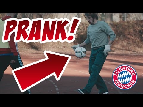 FC Bayern Prank! Alaba, Ribéry und Rafinha nehmen Berufsschüler auf den Arm