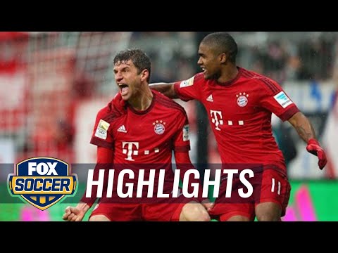 Bayern Munich’s Muller scores unbelievable goal vs. Darmstadt | 2015–16 Bundesliga Highlights