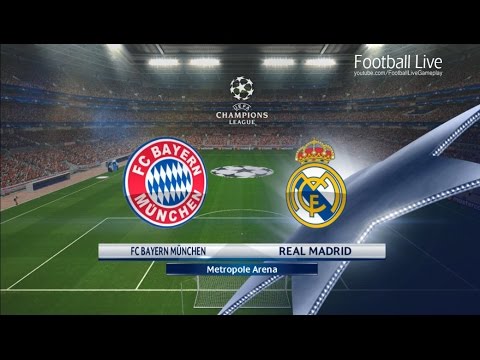 PES 2017 | UEFA Champions League | Bayern Munich vs Real Madrid | Gameplay PC