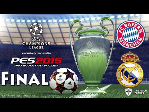 PES 2015 UEFA Champions League FINAL FC Bayern Munchen vs Real Madrid C.F.