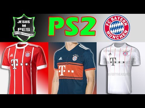 (PES PS2) Como Crear los Kits del FC BAYERN MUNICH 2017/2018