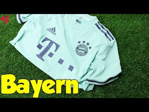 Adidas FC Bayern Munich 2018/19 Away Jersey Unboxing + Review