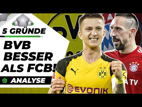 5 Gründe, wieso BVB besser als FC Bayern ist! | Analyse