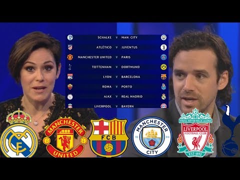 Crazy Surprises in Champoins League Darw Reaction (Man Utd v PSG, Liverpool v Bayern Munich)