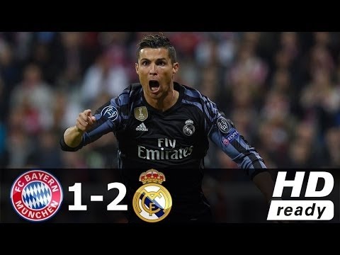 Bayern Munich vs Real Madrid 1-2 All Goals & Highlights 12/04/2017 HD