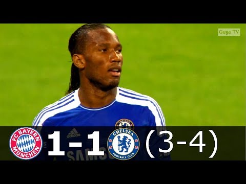 Bayern Munich vs Chelsea  1-1 (pen 3-4) – UCL Final 2012 – Highlights (English Commentary) HD