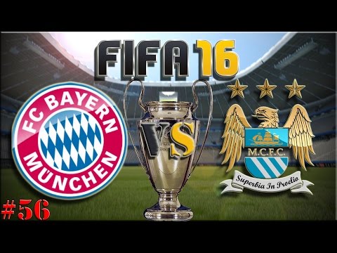 CHAMPIONS LEAGUE FINALE FC Bayern München vs Manchester City (Fifa 16 Trainerkarriere #56)