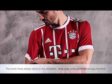 The New Adidas 2017/18 Bayern Munich Home Kit